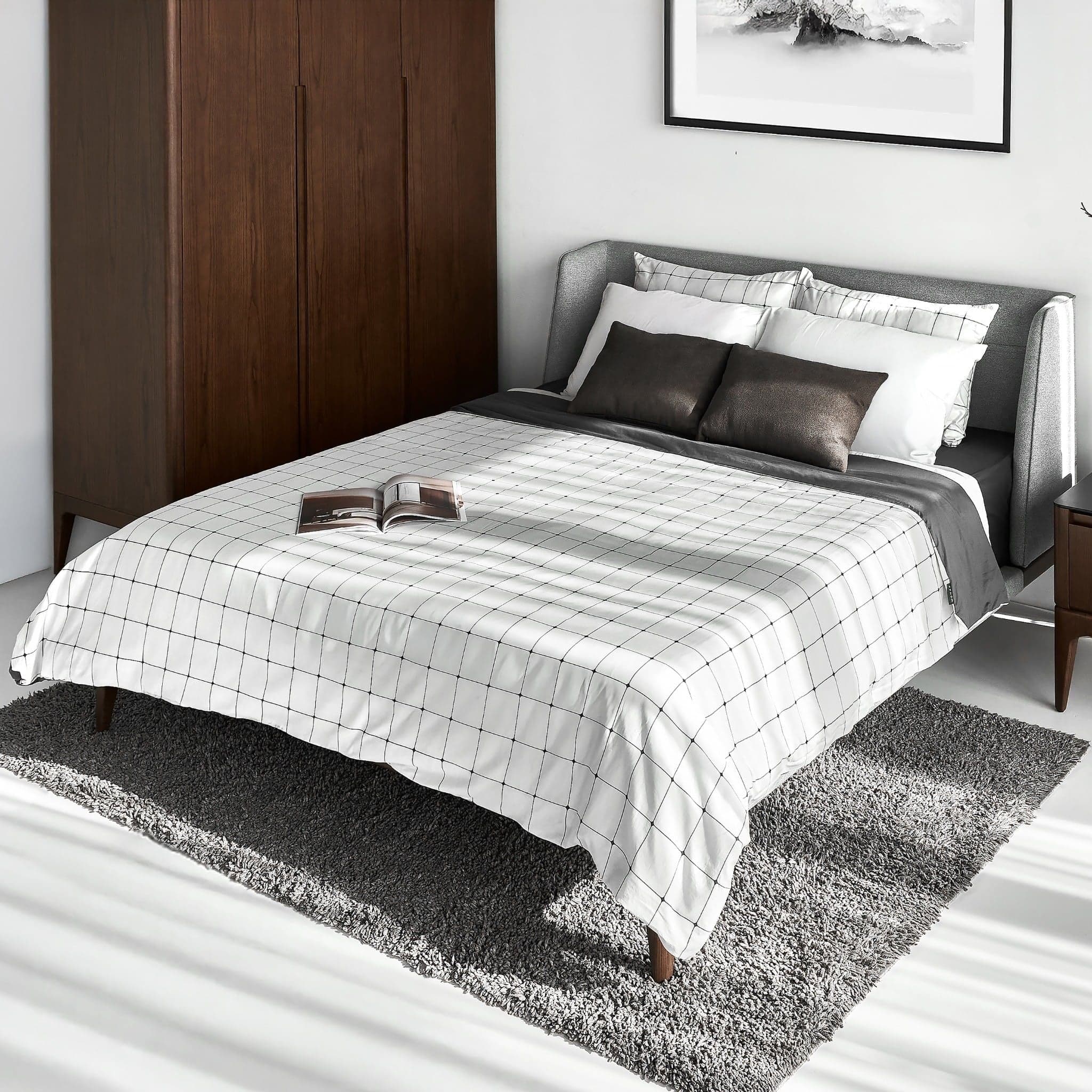 Giường Ngủ Bọc Vải SCARLET 1m6